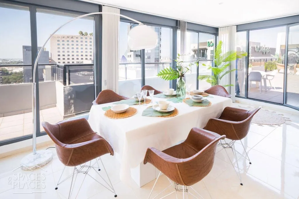 Salle à manger - Luxury Penthouse with Pool in Valencia