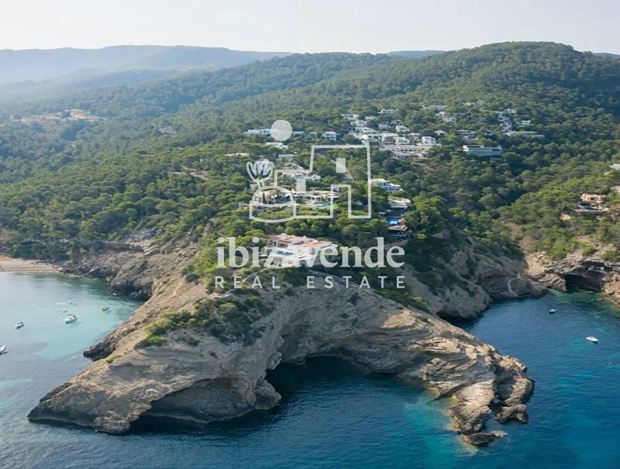 Aerial - Chalet with Private Pool in Cala Moli