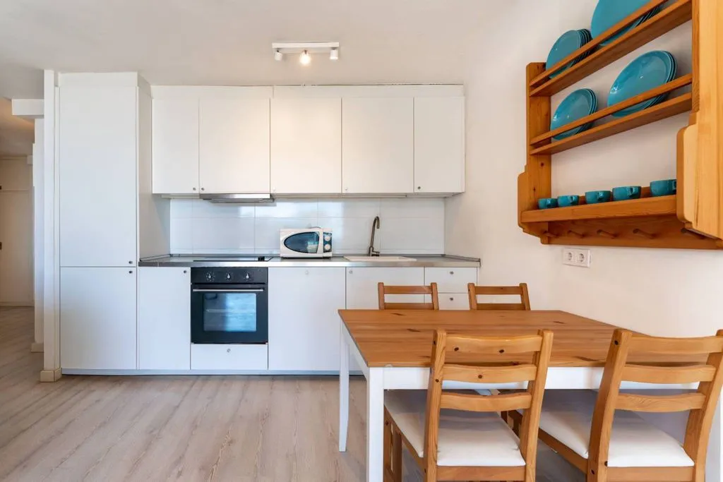 Söögituba - Seafront Apartment with Balcony in Magaluf