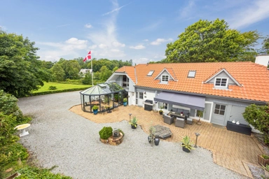 Õhuvaade - Historic Villa with Large Garden in Hjørring