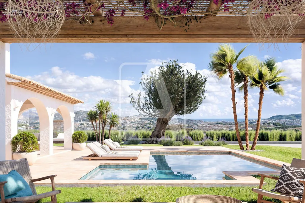Bassein - Rustic-Mediterranean Villa with Sea Views in Benissa