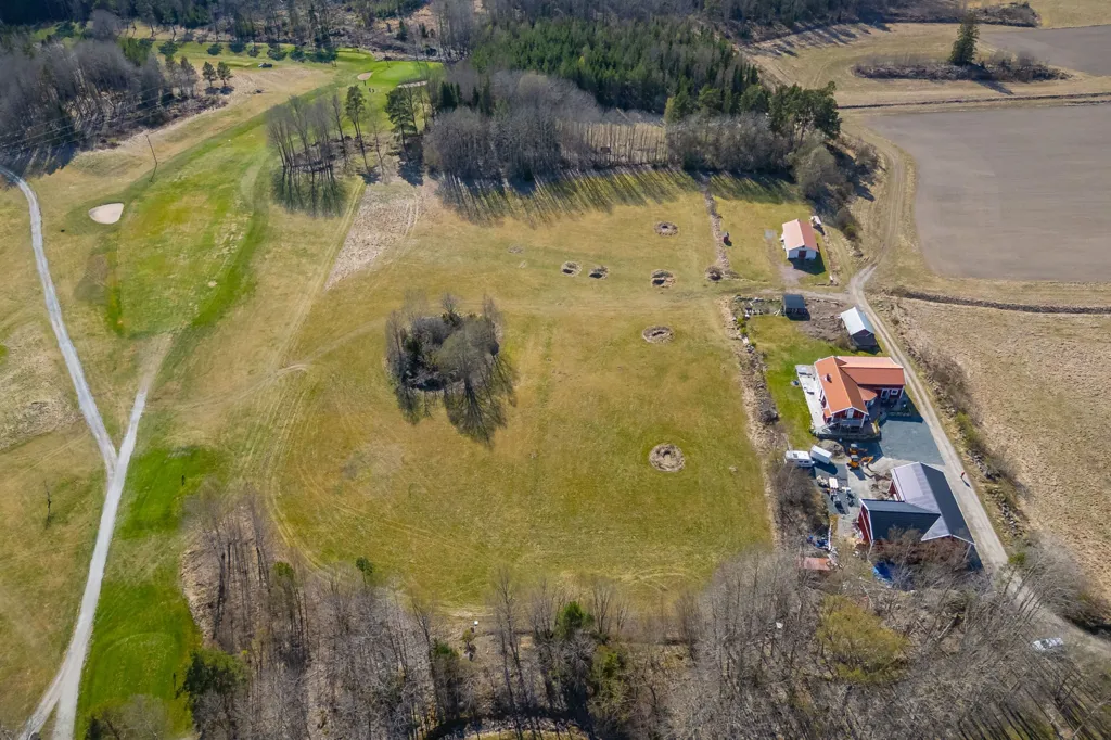 Aerial - Nature-Adjacent Plot in Tortuna, Västerås