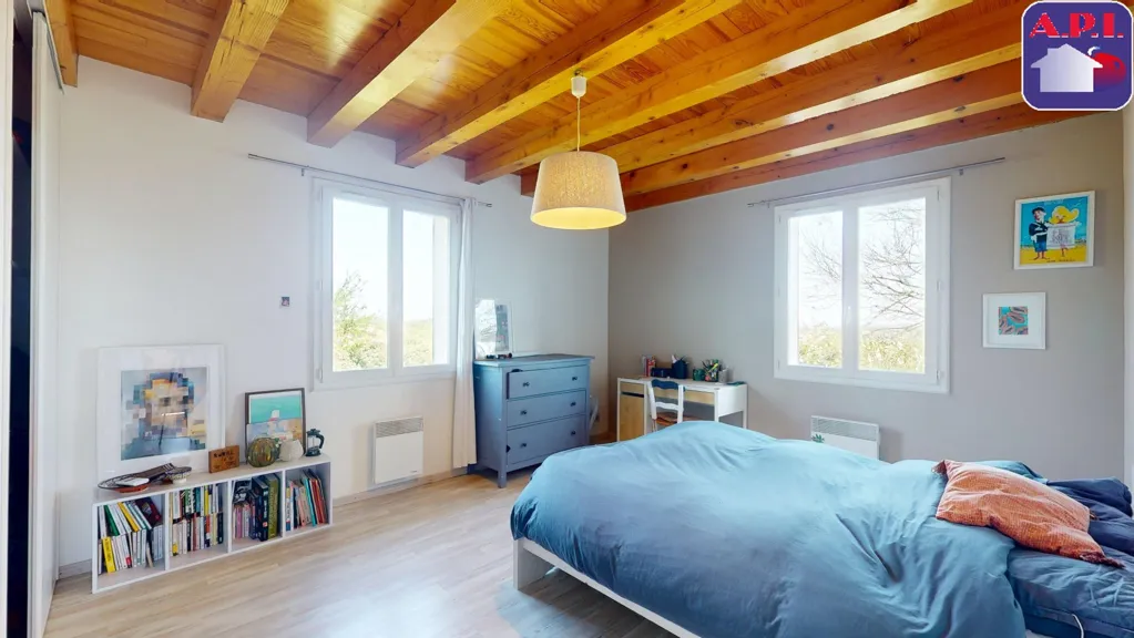Chambres - Villa Luxueuse avec Piscine à Nailloux