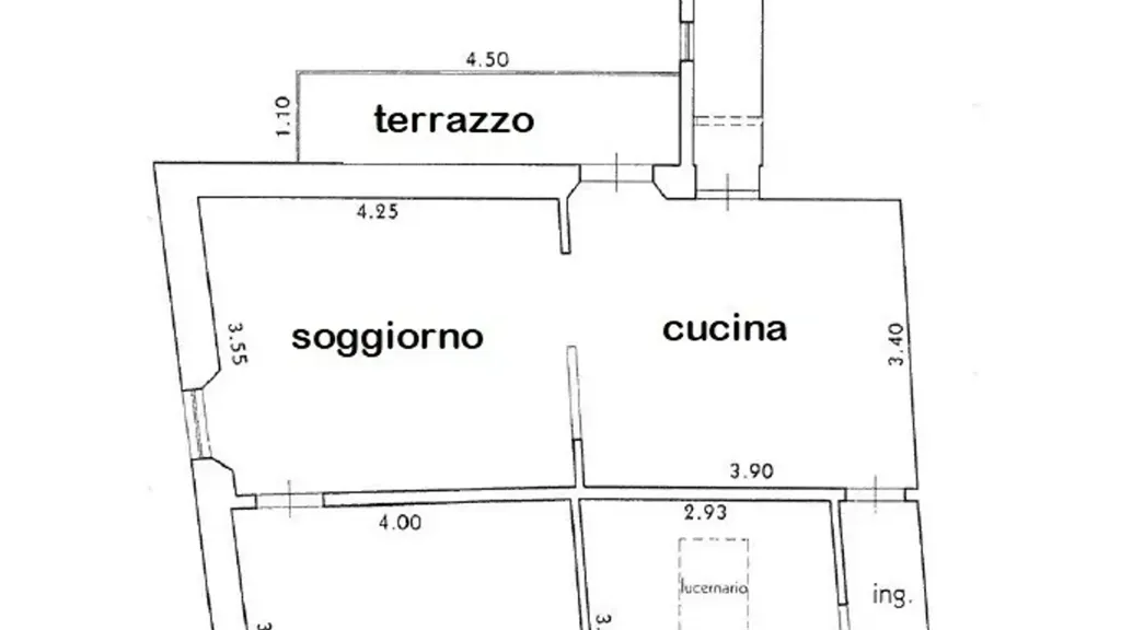 Plan - Apartment with Terraces in Reggello
