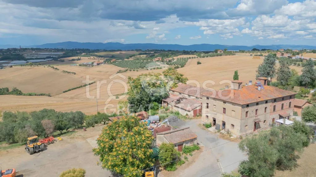 Õhuvaade - Rustic Casale with Panoramic Views in Castiglione del Lago