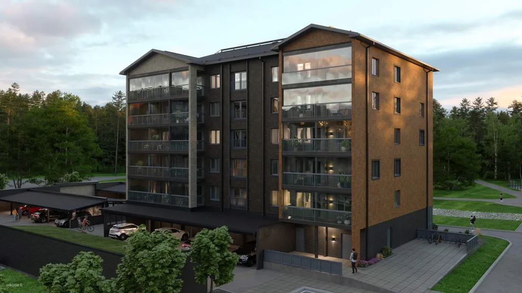 Modern Apartment with Balcony in Raisio