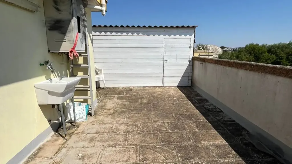 Terrasse - Apartment with Private Terrace in Alezio