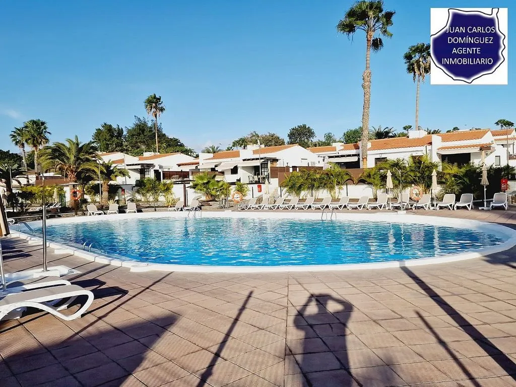 Piscine - Terraced House with Pool in Maspalomas