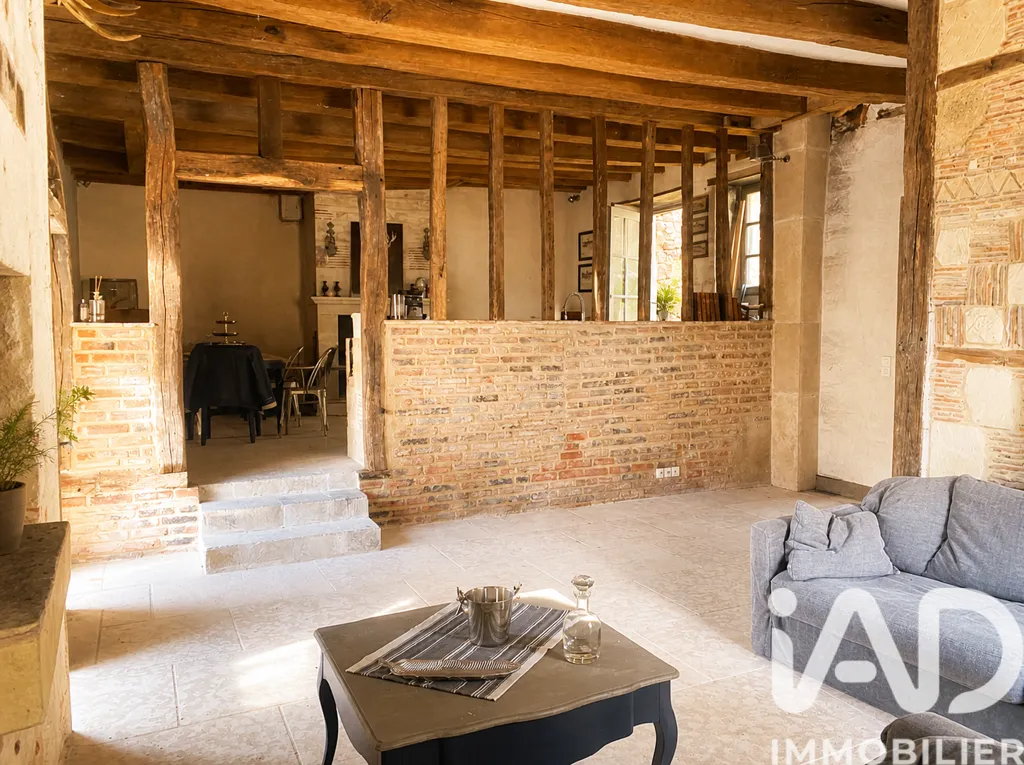 Living Room - Charming Townhouse in Pernay, Indre-et-Loire