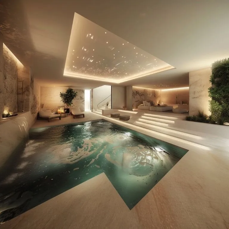 Piscine - Luxury Villa with Indoor Pool in Marbella