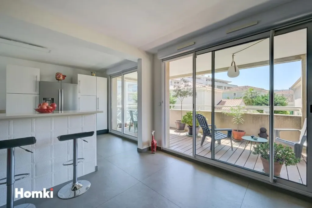 Cuisine - Appartement T4 Traversant avec Terrasse à Marseille