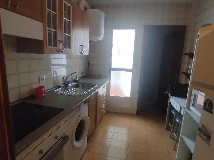 Köök - Bright Apartment with Patio in Plasencia Centre