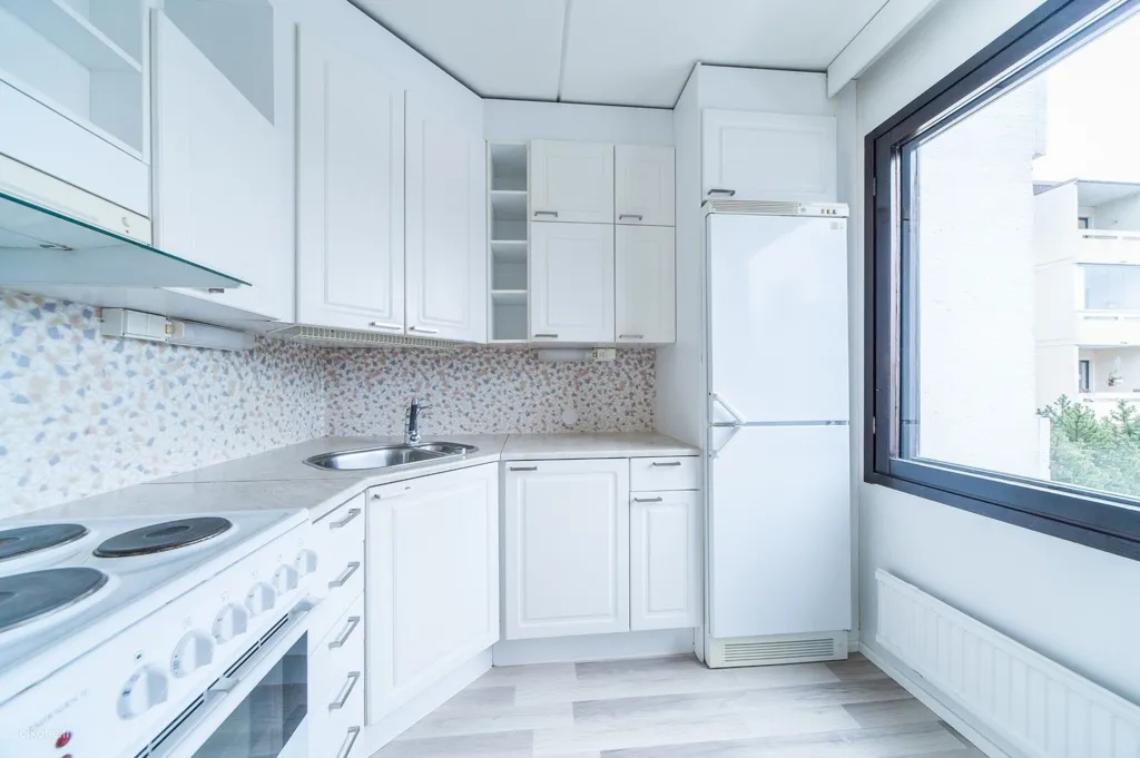 Köök - One-Bedroom Flat in Central Väinölä, Pori