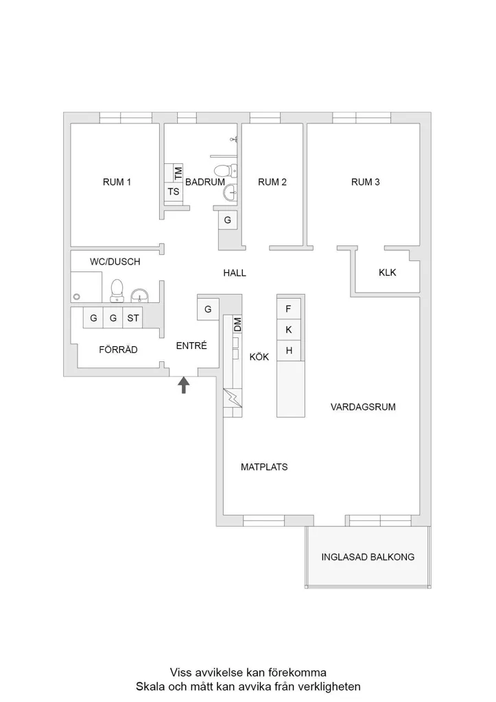 Appartement 4 pièces à Kungälvs kommun