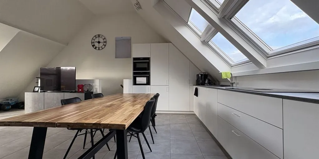 Söögituba - Eco-Friendly Duplex with Terrace in Herentals