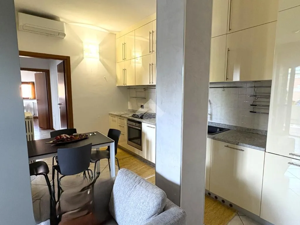 Köök - Modern Flat with Terrace in Senago