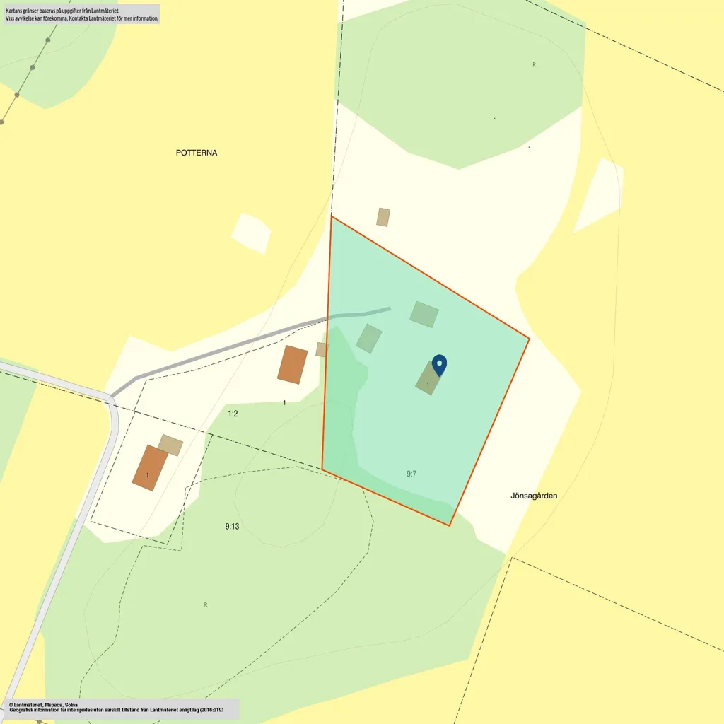 Plan - Villa with Garden and Views in Strö