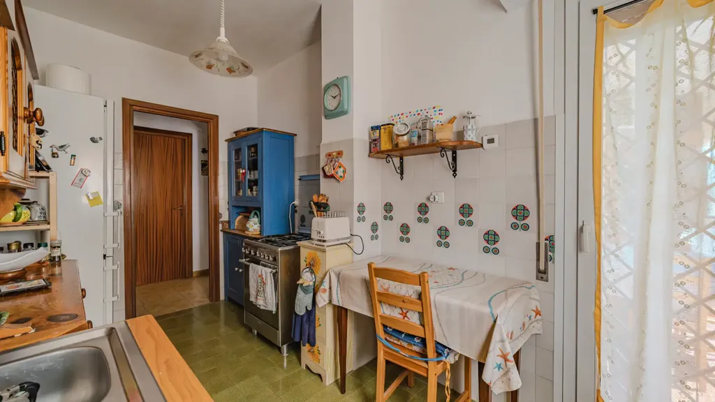 Köök - Apartment with Parking in Torvaianica Centre