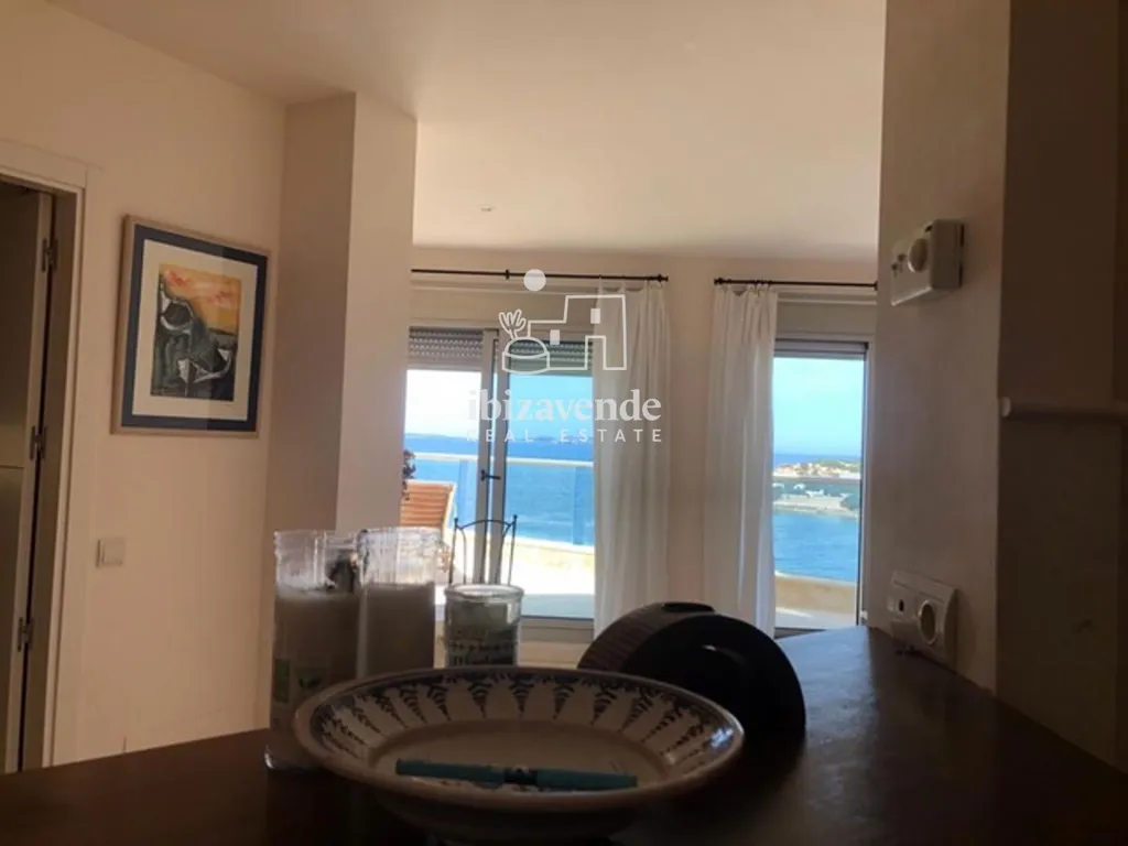 Séjour - Studio with Sea View in Sant Antoni de Portmany