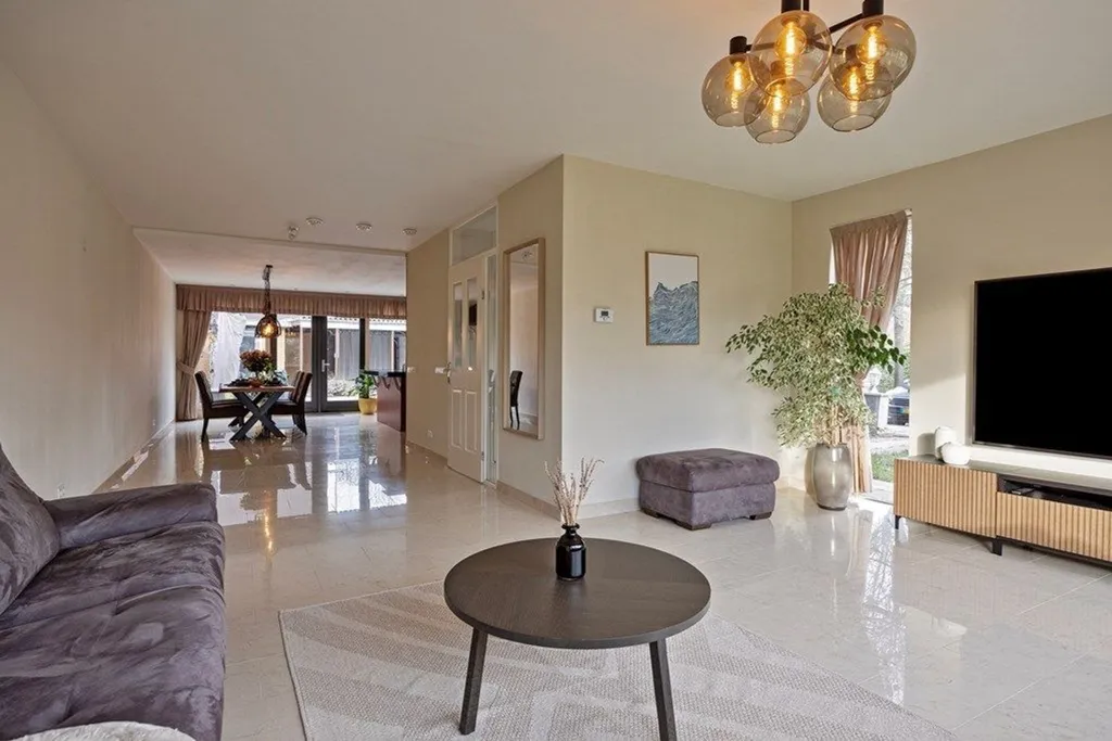 Séjour - 2-on-1 Apartment with Garden in Zoetermeer