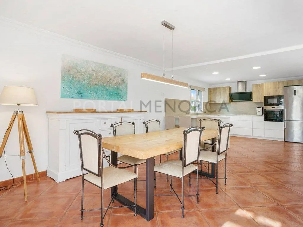 Söögituba - Chalet with Pool in Cala'n Blanes, Menorca