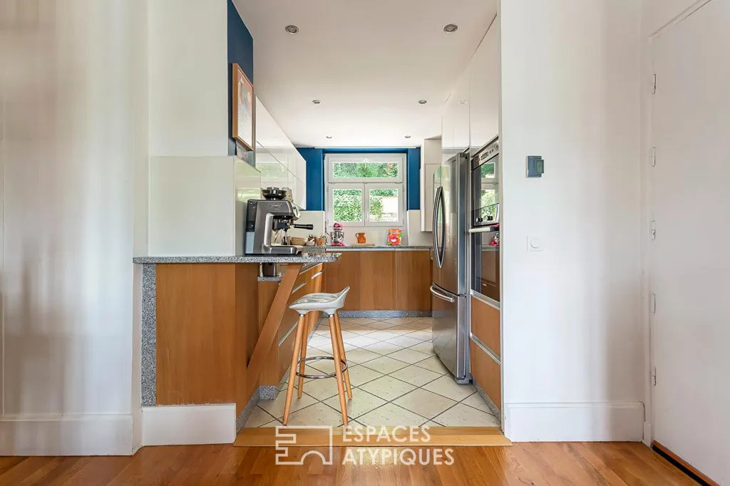 Cuisine - Appartement de Caractère avec Vues sur la Saône à Lyon
