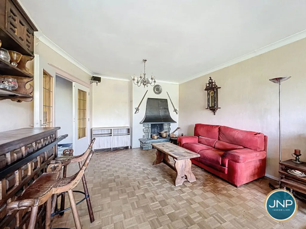 Soggiorno - Two-Bedroom Flat with Terraces in Scherdemael