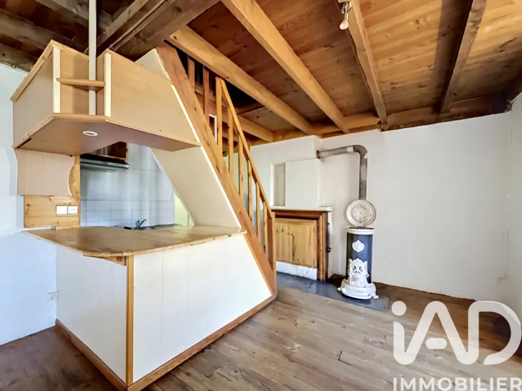 Kitchen - Charming Stone House with Garden near Mende
