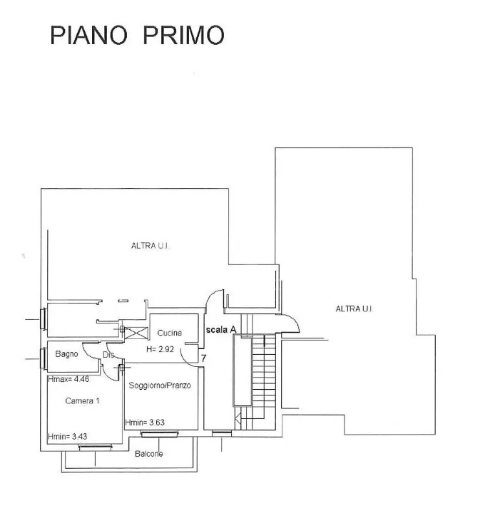 Plan - Apartment with Balcony in Monte San Pietro