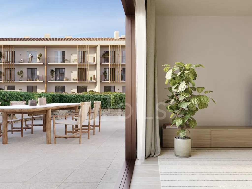 Terrasse - T2 Apartment with Balcony in Tavira