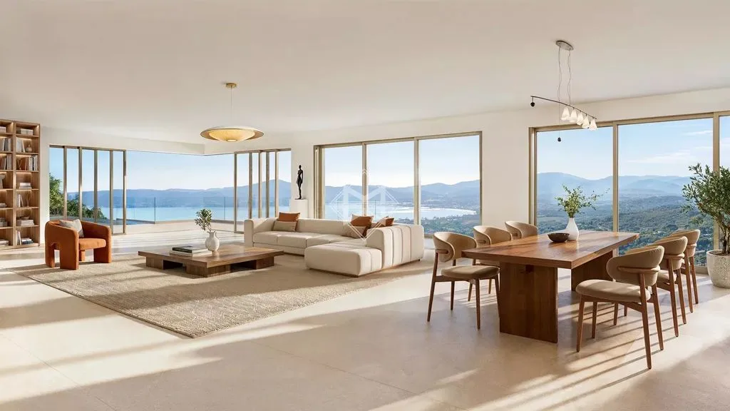 Salle à manger - Villa Contemporaine avec Vue Mer à Grimaud