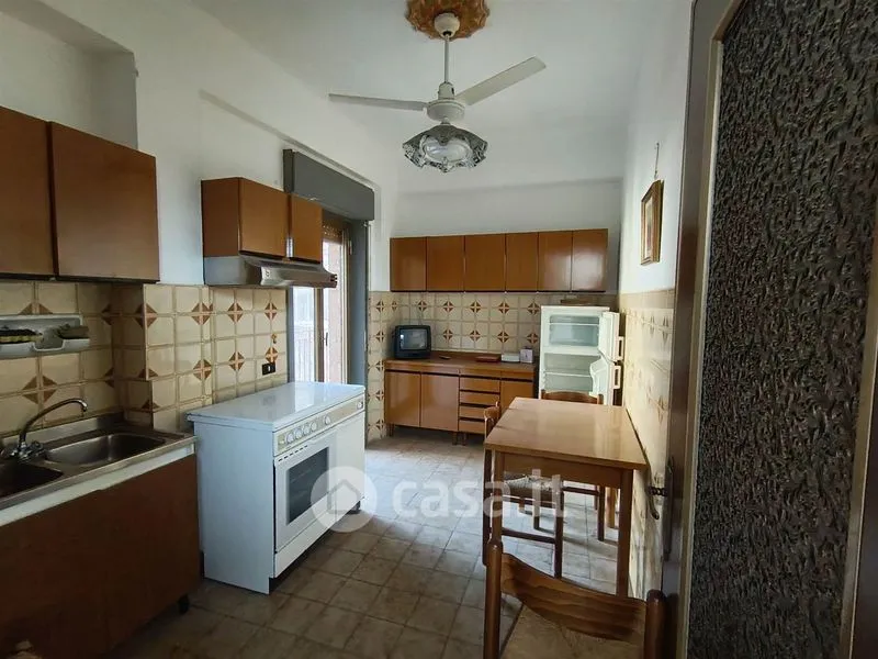 Köök - Seafront Apartment in Scaletta Zanclea
