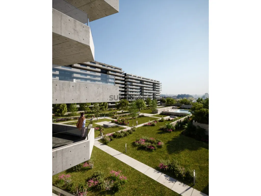 Õhuvaade - Luxury Flat with Sea View in Matosinhos
