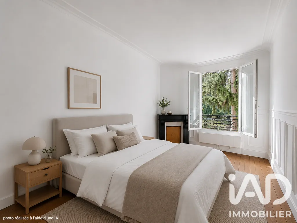 Camere da letto - Bright 3-Piece Flat with Double Exposure in Courbevoie