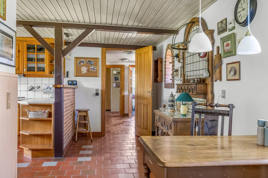 Cuisine - Villa with Central Location in Skærbæk