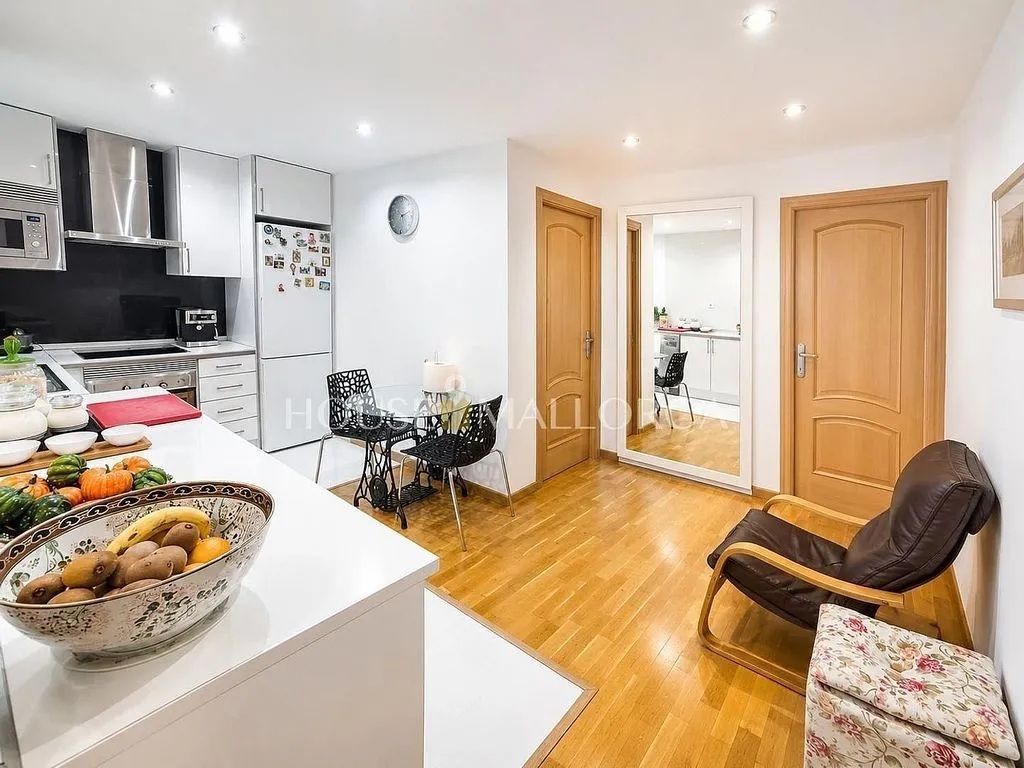 Cuisine - Apartment with Balcony and Terrace in Palma Centre