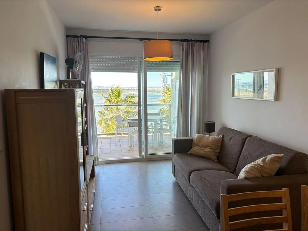 Séjour - Modern Apartment with Sea View in Manga
