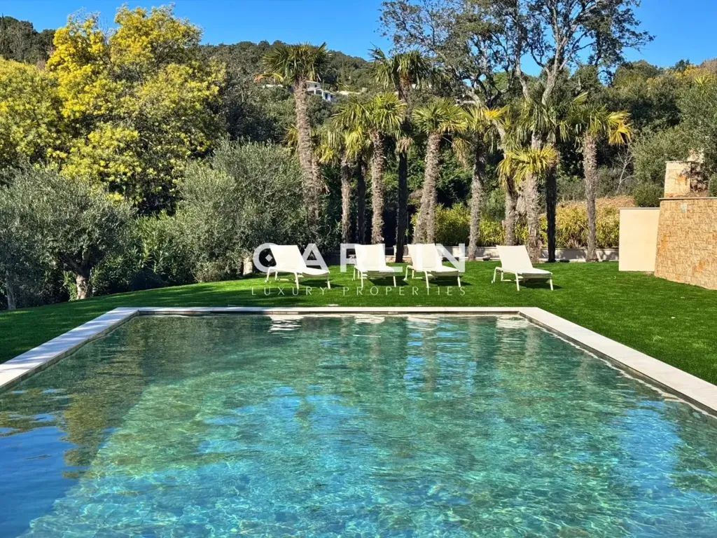 Bassein - Renovated Villa with Sea View in Grimaud