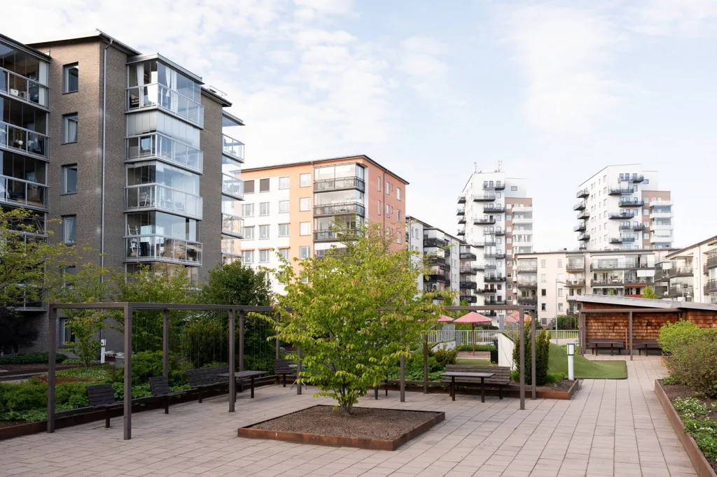 Jardin - Apartment with Balcony in Öster Mälarstrand