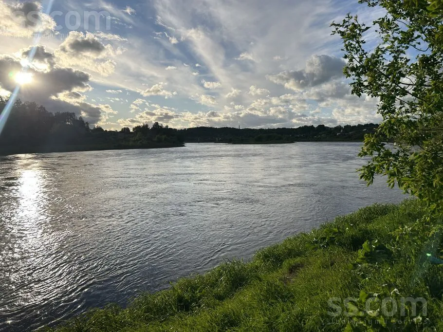 Exclusive Land Plot with River View in Krāslava