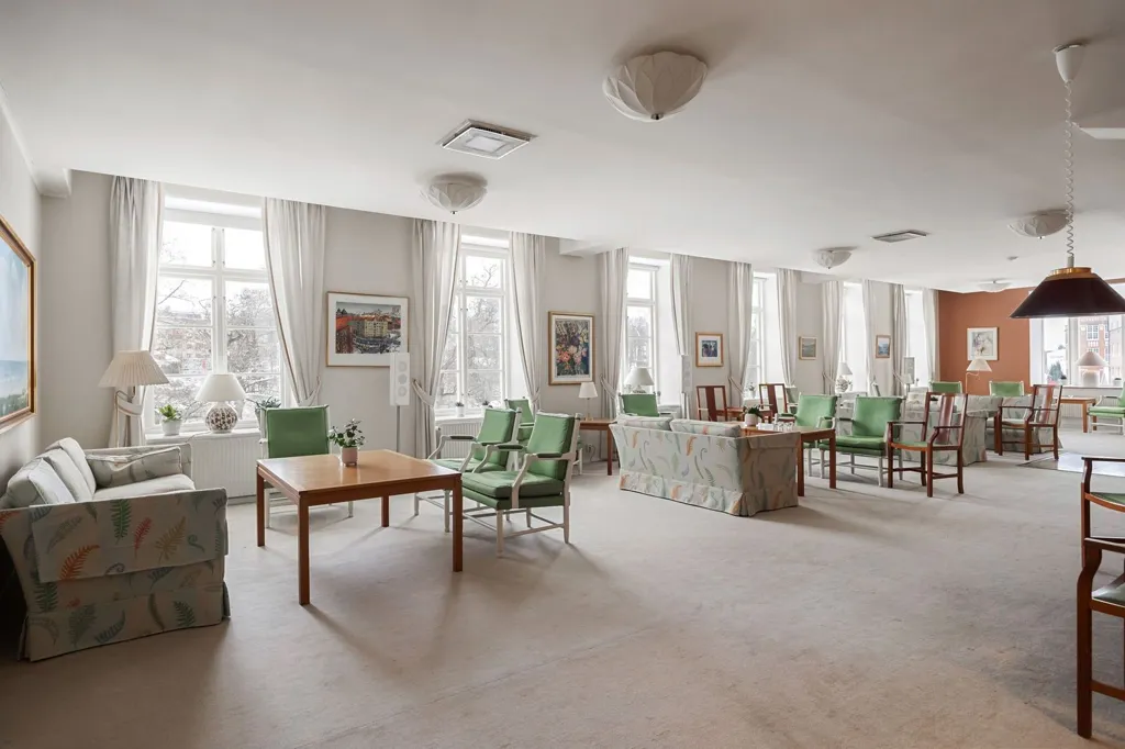 Salle à manger - 55+ Apartment with Balcony in Central Gothenburg