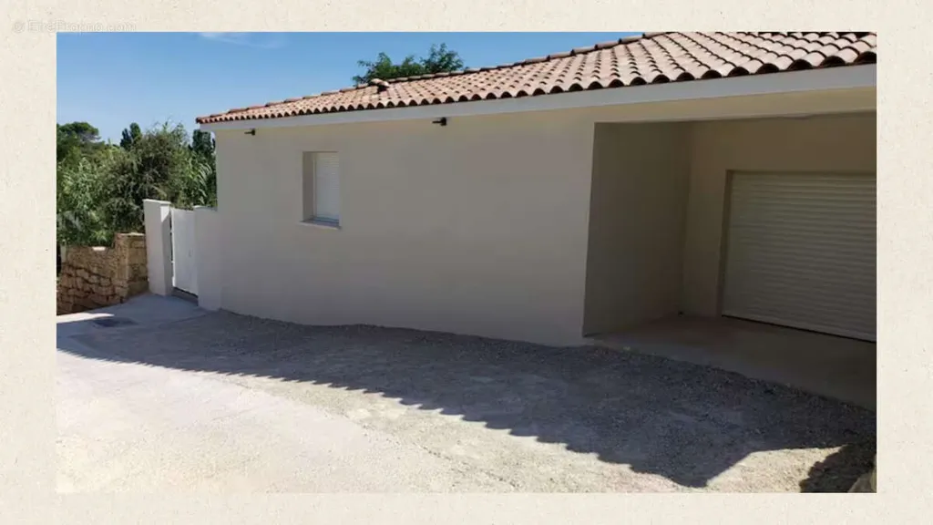 Exterior - Recent Villa with Garden in Saint-Michel-d'Euzet