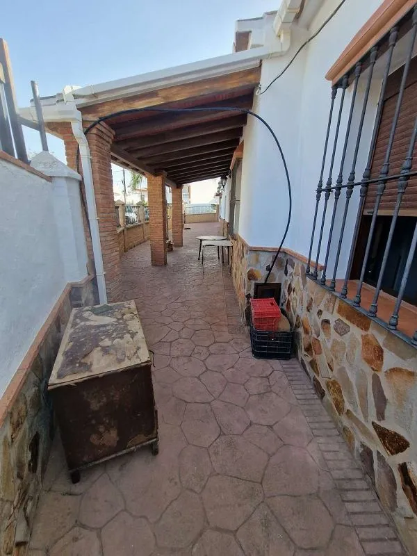 Terrace - Chalet with Pool in Álora