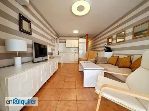 Séjour - Ample Apartment with Private Terrace in San Agustín