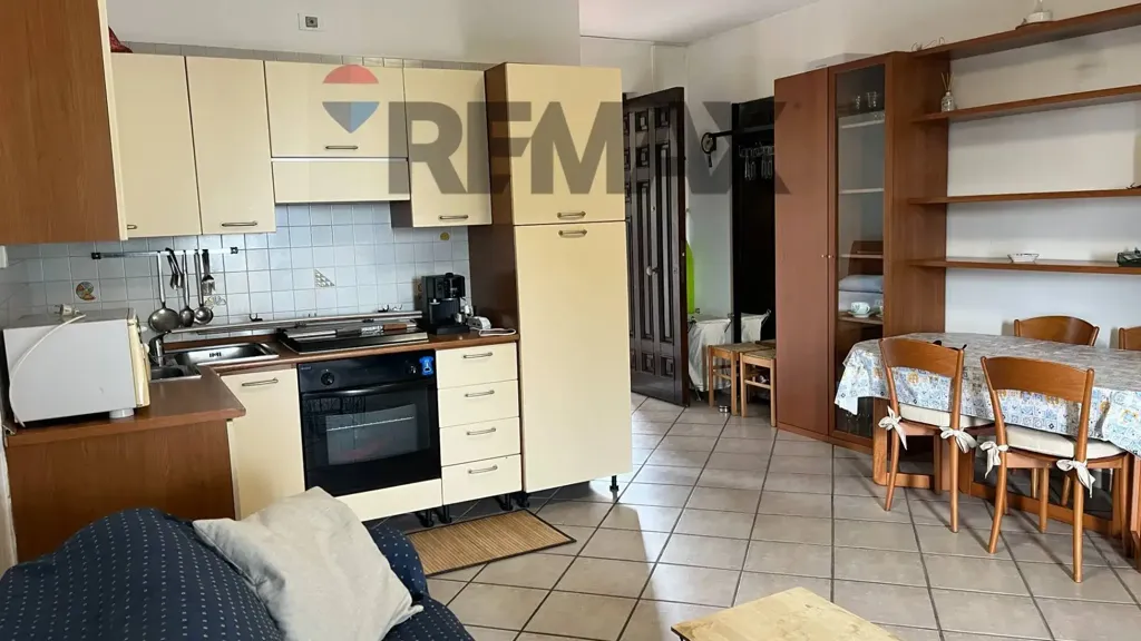 Köök - Two-Bedroom Apartment with Sea View in Acireale