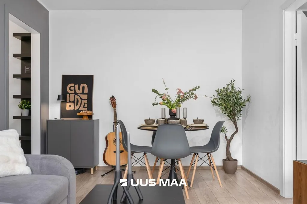 Soggiorno - Remodelled Apartment in Mustamäe, Tallinn