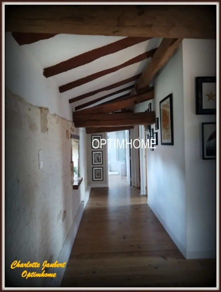 Hallway - Character Property with Guest House near Aubeterre