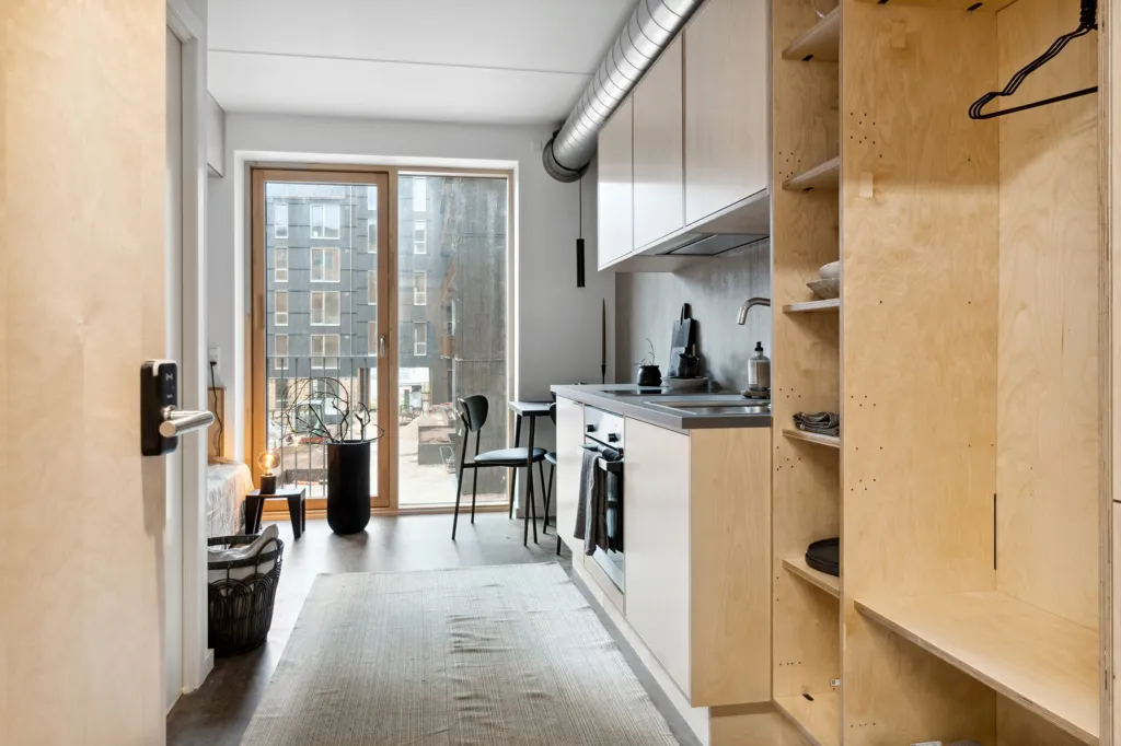 Esik - Studio Apartment with Terrace in Aarhus C