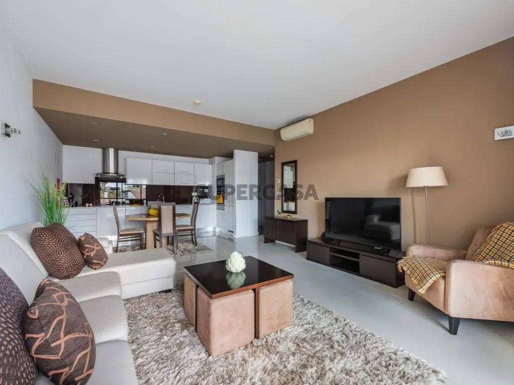 Séjour - Two-Bedroom Apartment with Pool in Lagos