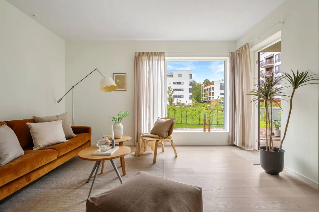 Séjour - Modern Villa with Terraces in Billingstad